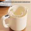 2 In 1 Electric Egg Beater Multi-Function Cordless Handheld Mixer Filter 1L Rice Washing Bowl Automatic Stirrer For Milk Liquid