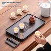 Gianxi Tea Tray 2025 New Home Small Water Storage Tea Table Tea  Tray Bamboo Tea Sea Light Luxury Dry Brewing Table Tea Tray