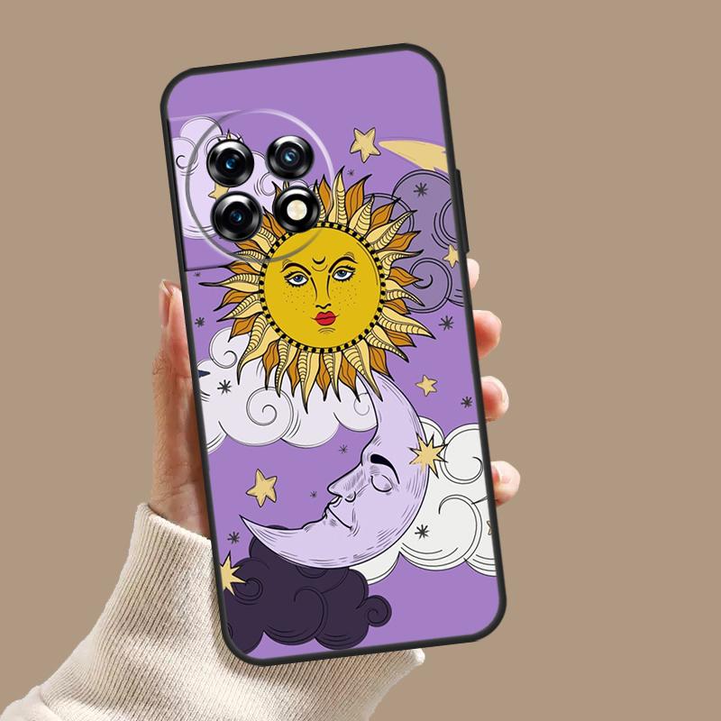 SUN AND MOON Mystic Zodiac Case For OnePlus 11 12 9 10 Pro 10R 12R 8T 10T OnePlus Nord N30 N20 N10 CE 3 2 Lite Cover