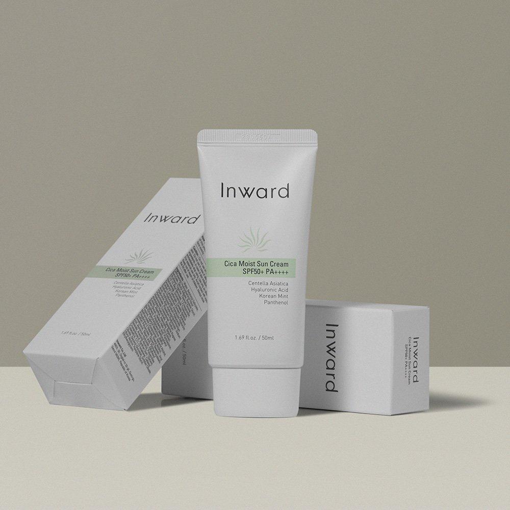 Inward Cica Moist Sun Cream SPF50+ PA++++ 50ML