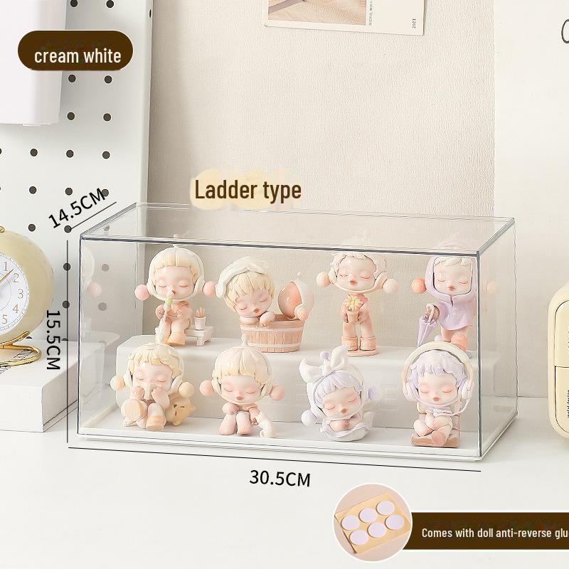 Scatola espositiva antipolvere in acrilico trasparente per modelli Lego Blind Box