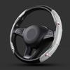 2pcs Carbon Fiber Non-Slip Steering Wheel Cover Car Accessories For BMW M E34 E36 E60 E90 E46 E39 E70 F10 F20 F30 X5 X6 X1 M3 M5 M6 E71 F01 F02 F87