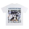 Aya Poli Eva Short-sleeved Explosive T-shirt 100% Pure Cotton Summer Trend Casual Versatile Top Men's and Women's Streetwear