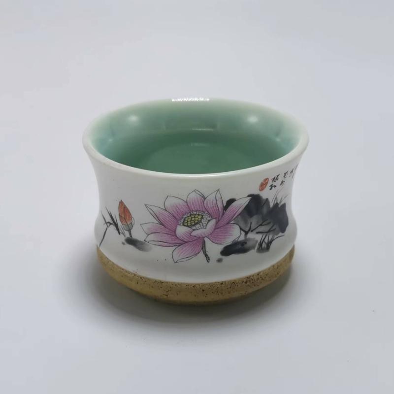 Snowflake Glaze Ceramic Kung Fu Tea cup Teaware Pottery Creative Tea  Cup of Chinese Tea Set