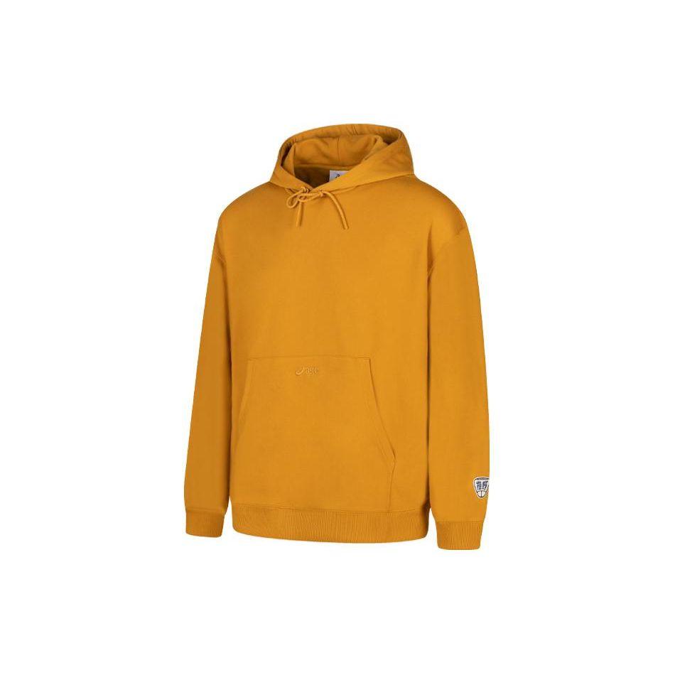 

Asics Толстовка с капюшоном и длинными рукавами, однотонная, с заниженной линией плеч, унисекс, желтая 2203A240-751 L