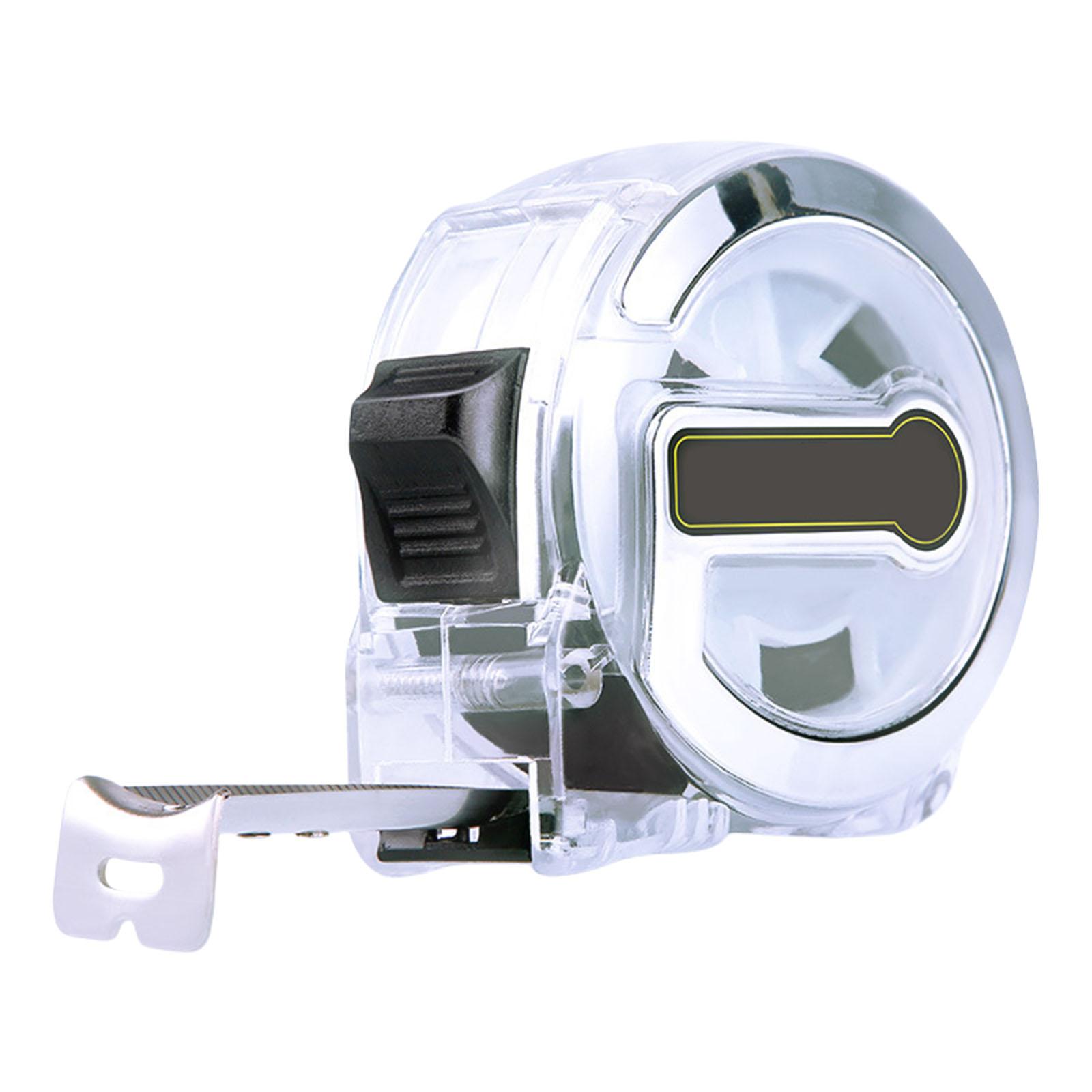 

High Precise Stainless Steel Tape Measure 5m 7.5m 10m Durability Wear Resistant ABS Carbon Steel Construction A