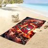 Tampa Bay Buccaneers2 Print Beach Towel, Large Soft Quick Dry Towel for Beach Camping Swimming