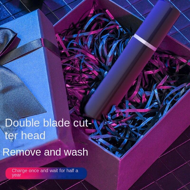 Перезаряжаемый портативный триммер для волос в носу — фото 4