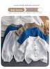 Kids' Stand Collar Cotton Gauze Summer Set - Lightweight Homewear for Boys & Girls