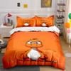 Orange Cartoon Dinosaur Design. Bedding Sets Duvet Cover Sets Duvet Covers Pillowcases(1 * Duvet Cover 2 * Pillowcases, Without Duvet Insert)