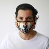 Cloth Face Mask With Filter, Tiger Print Adult