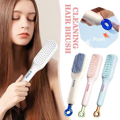 Portable Telescopic Comb Magic Comb, Hair Scalp Cleaning Comb Home Anti-static Hair Comb Cleaning Hair Brush  Hair Styling