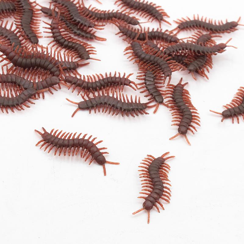 Spooky Holiday Gadget Plastic Cockroaches Joke Decoration Props Rubber Toy Gags Practical Jokes Playthings Plastic Bugs Cockroach