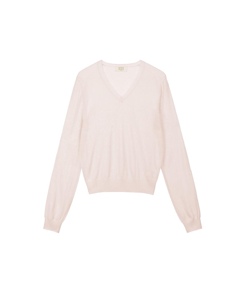 RENEJ Simple V-Neck Knit