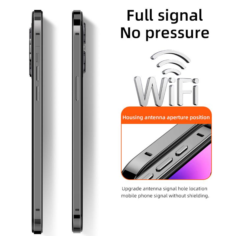 Hybrid Silicone Frame Aluminum Metal Phone Case For iPhone 17 16 15 14 13 12 Pro Max Better Heat Bumper