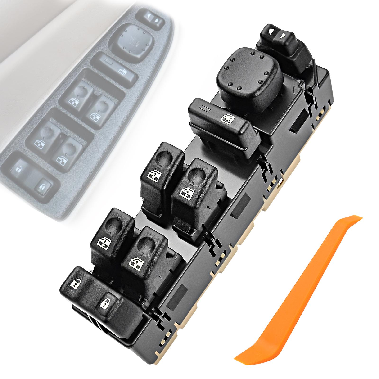 Power Window Switch 10398568 15883323 for Chevy Avalanche Silverado Suburban Tahoe Chevy Tahoe Sierra Yukon Without Panel