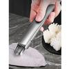 Curved Handle Design Green Onion Cutter 304 Stainless Steel Vegetable Shredder  Food Prep