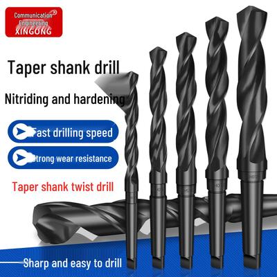 Morse Taper Long Shank High-Speed Steel Twist Drill Bit