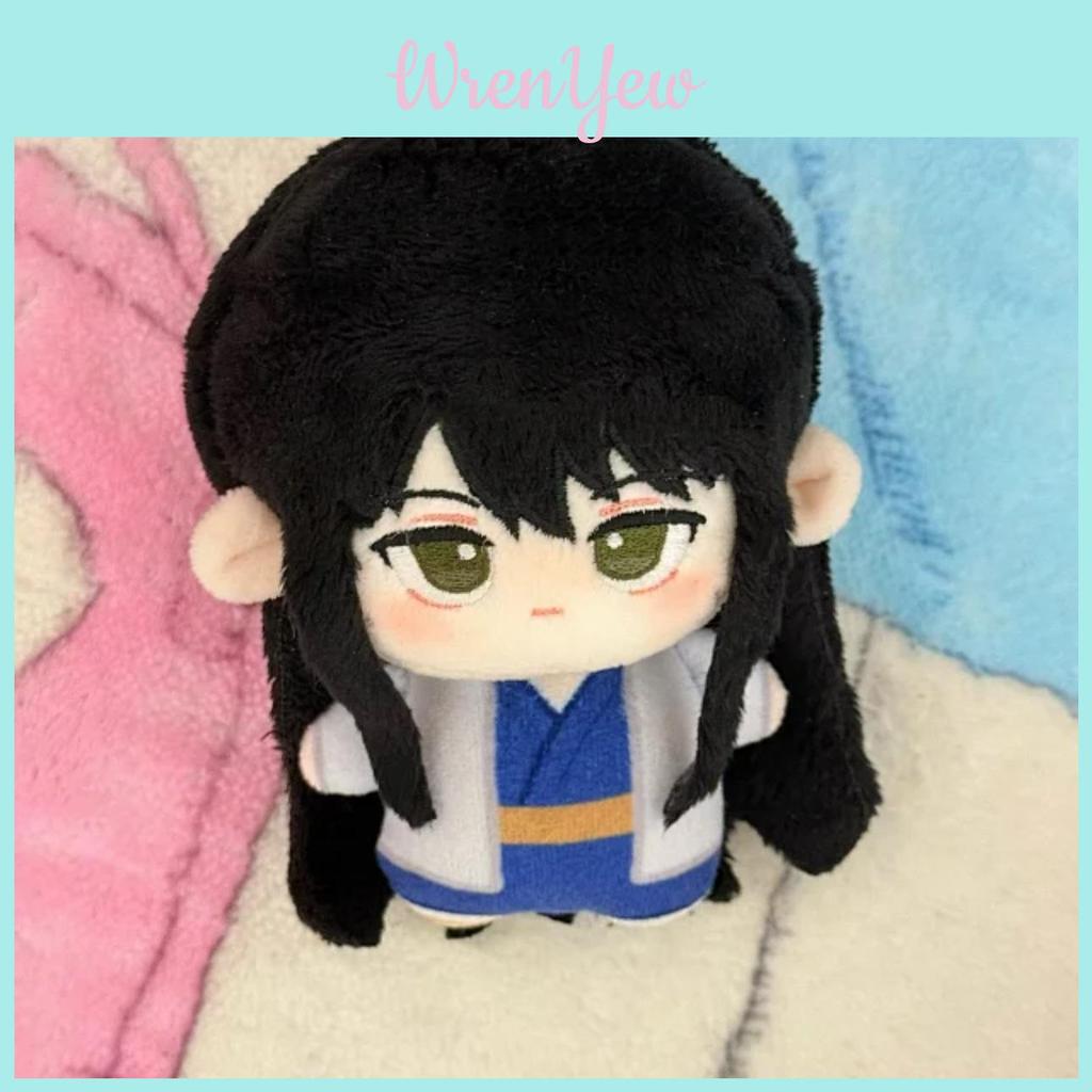 Gintama Katsura Kotarou Sakata Gintoki Plush Keychain 10cm Cartoon Collectible Toy For Fans