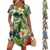 Dresses For Women Short Sleeve O Neck Casual Dresses Waist Maternity Dress With Pockets