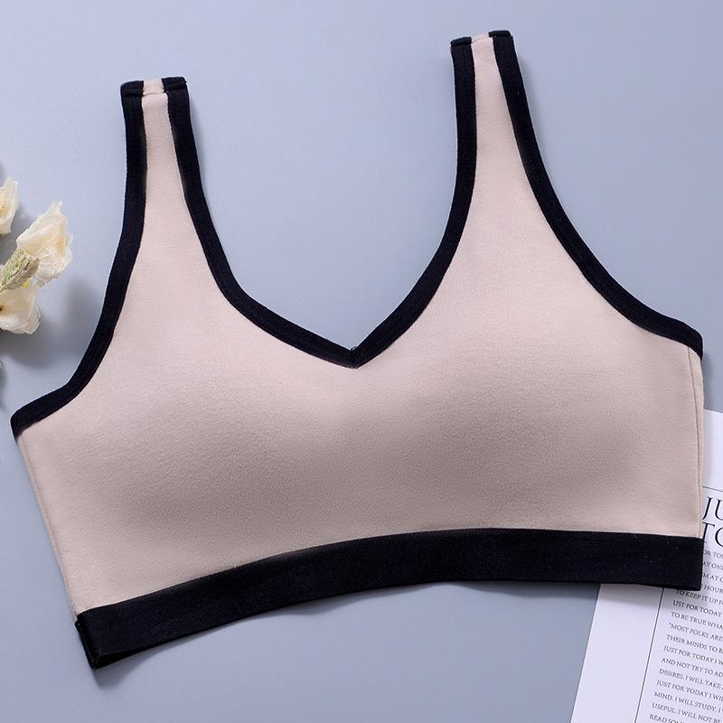 Beautiful Back Tube Top Integrated Fixed Cup Wrap Chest Breathable Comfortable Sexy Underwear Gather Sports Bra