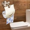 Kristall-Toilettenpapierhalter Chrom, Polierter Gold-Toilettenpapierhalter, Messing Kristall-Taschentuchhalter Badezimmerzubehör EL85486