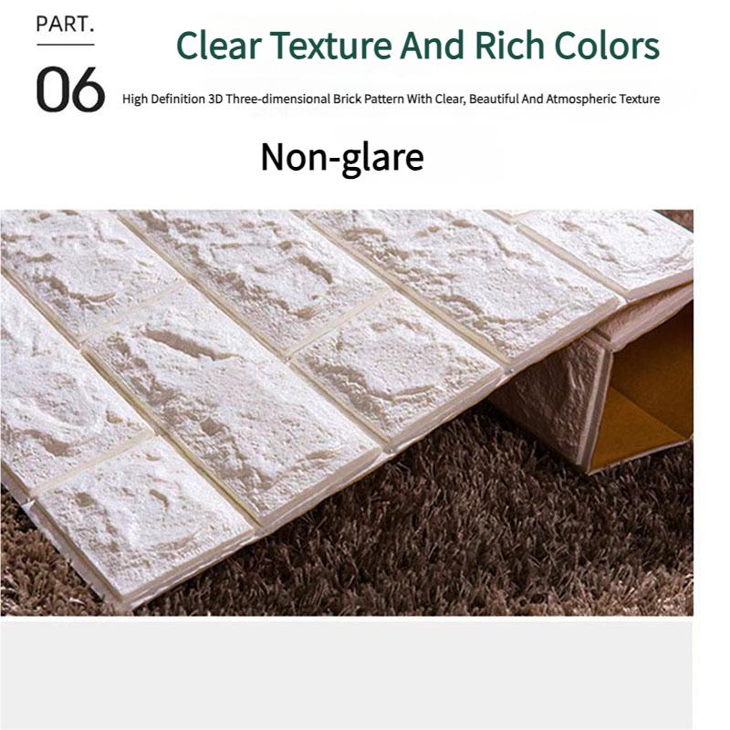 Kids Safety Wall Padding, Self-Adhesive XPE Foam Panels for Nursery, Soundproof Corner Guards Waterproof & Washable