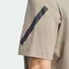Adidas Z.N.E. Logo Print Casual Pullover Short Sleeve T-Shirt Men Tops Clay JE7541