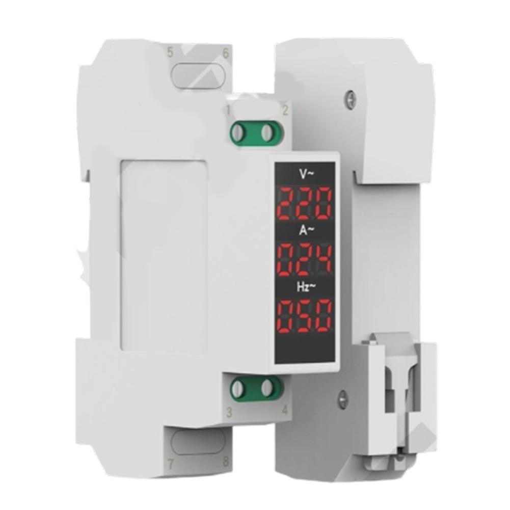 Three Phase Voltmeter Digital Display with Portable Design for Industrial and Commercial Electrical Monitoring