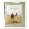 Les Trésors De Lily [M7731] - Ivory 'Romance' Photo Frame (20x25 Cm) Gold Wedding Rings