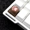 Color Resin Kitten Keycap for Mechanical Keyboards Perfectly Gift for Gamers and Keyboards Customizers