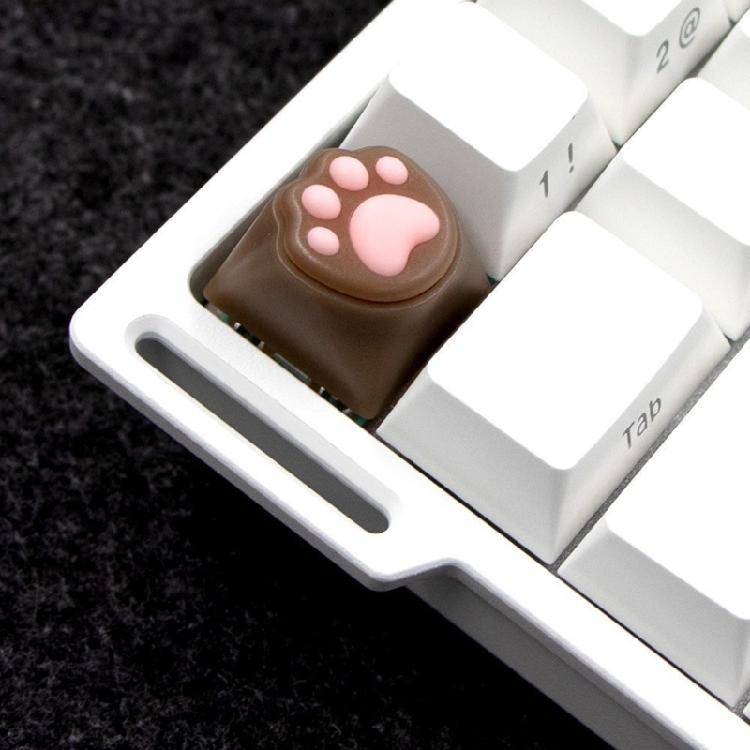 Color Resin Kitten Keycap for Mechanical Keyboards Perfectly Gift for Gamers and Keyboards Customizers