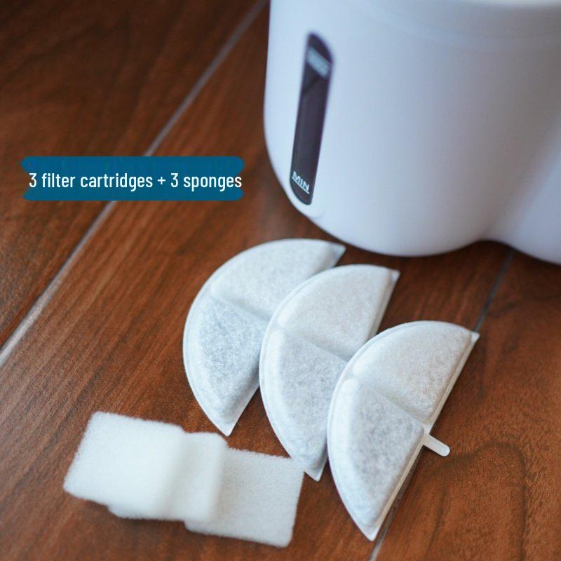 

Cat & Dog Water Fountain Filter - Activated Carbon & Cotton Elements Standard