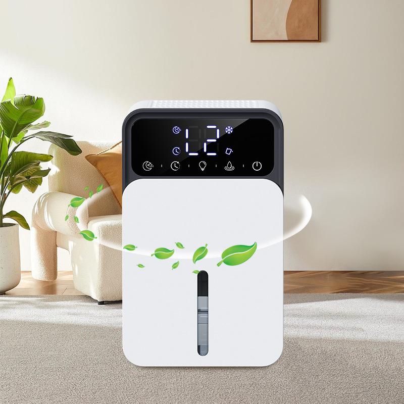 Air Dehumidifier Indoors Silent Air Dryer Household Moisture-proof Dehumidifier Moisture Absorbers Machine 1200ML Water Tank