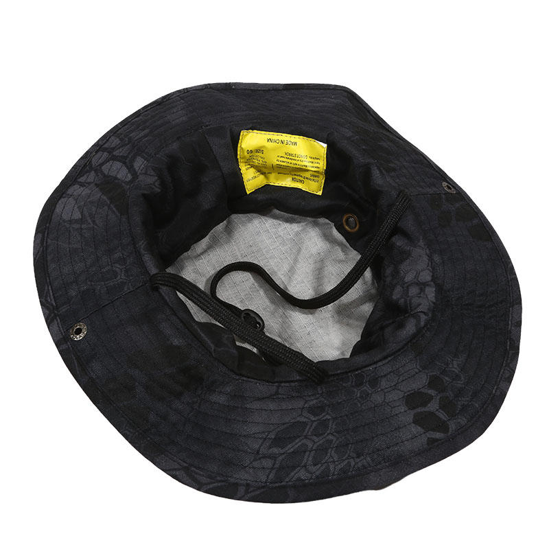 Tactics Camouflage Boonie Cap Balaclava Hat Suit Foldable Soft Outdoor Hunting Fishing Wide Brimmed Sunscreen Caps