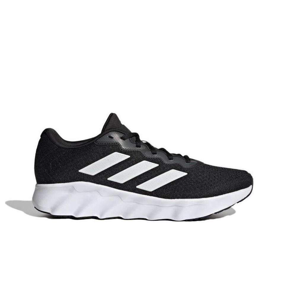 Adidas Switch Move Comfortable Shock Absorption Non-Slip Wear-Resistant Low-Top Casual Running Shoes Unisex Sneakers Black White ID5253-XC