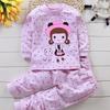 Kinderkleidung Kinder-Sets Kinderkleidung Jungen Mädchen Baumwolle Herbst Winter Kleidung Hosen Nachtwäsche Unterwäsche Weihnachtsgeschenk