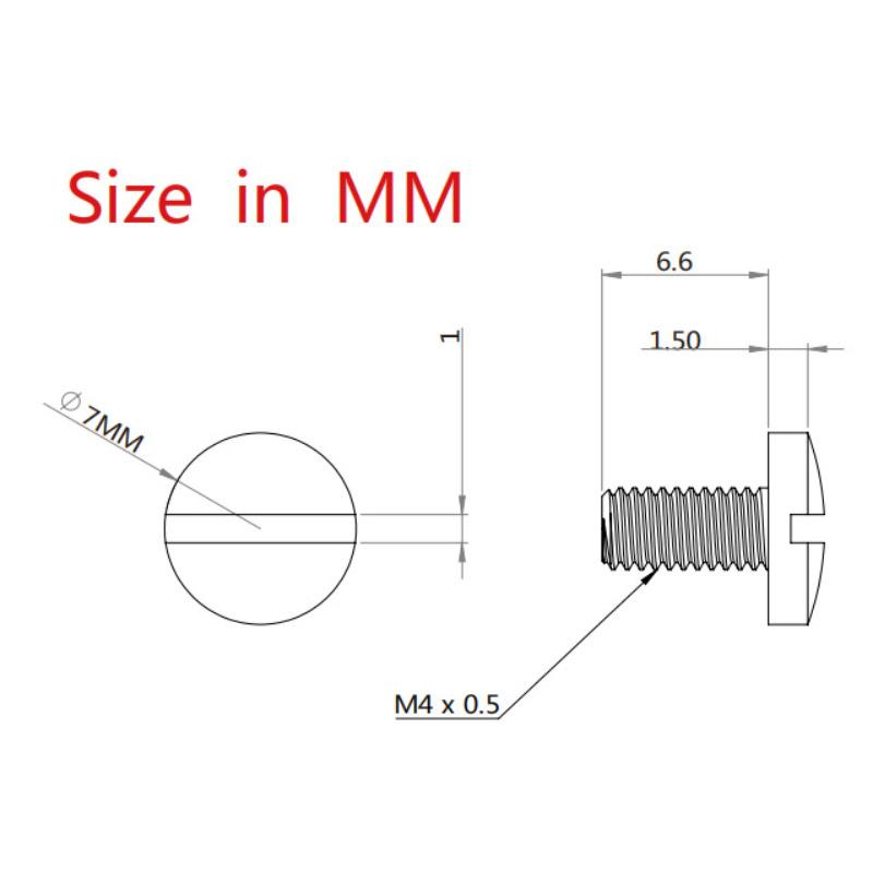 4 kusy CNC Drážkované šrouby Šrouby Sada Náhrada pro 1911 Gripy Model 416 Nerezový šroub Nástroj pro opravy Díly
