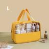 Women PU Cosmetic Storage Bag Portable Travel Wash Bag Fitness Large Capacity Cosmetic Organizer Waterproof Transparent PVC