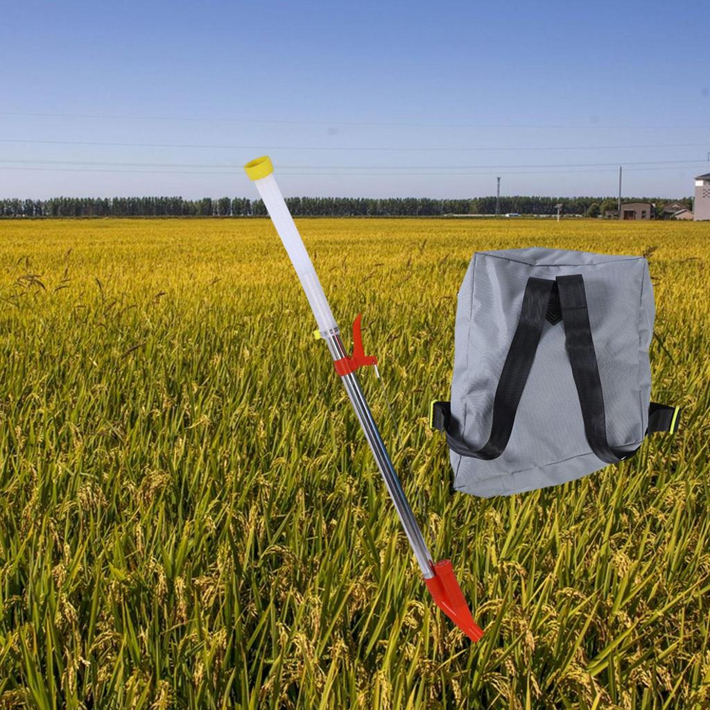 Adjustable Agricultural Backpack Broadcast Tool for Garden Use