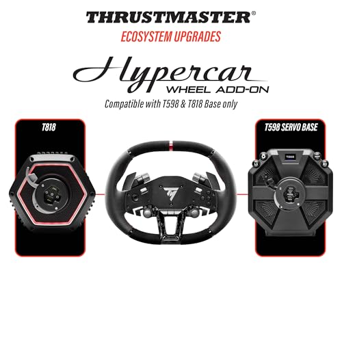 [Produs obișnuit intern] Jantă premium Thrustmaster Hypercar Wheel Add-On pentru PC și console