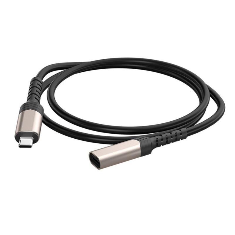 

Type C Extension Cord Compatibles Solar Panel Security Cameras Strong PVC Construction Reliabled Power Supply чорний