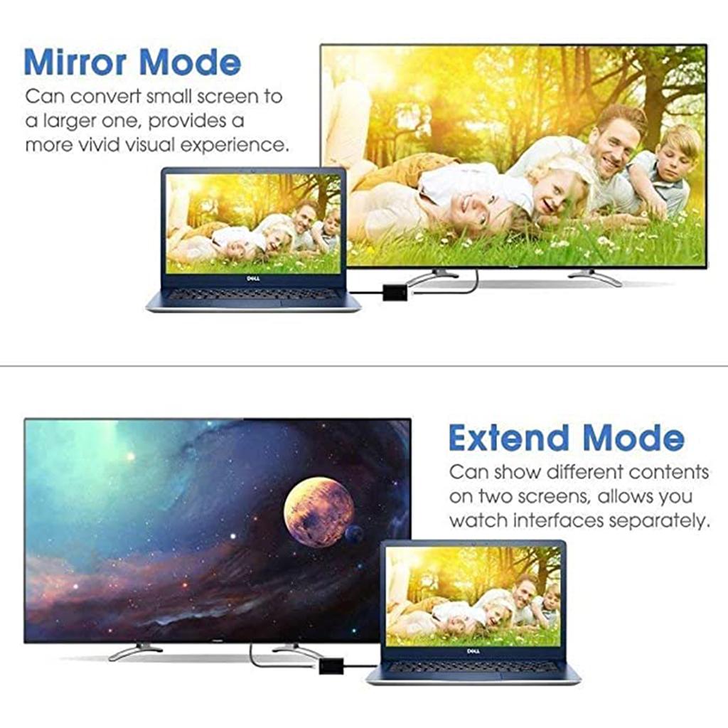 1080P USB 3.0/2.0 To HDMI-Compatible Converter Multi Display Graphic Adapter for PC Laptop Projector External Video Card