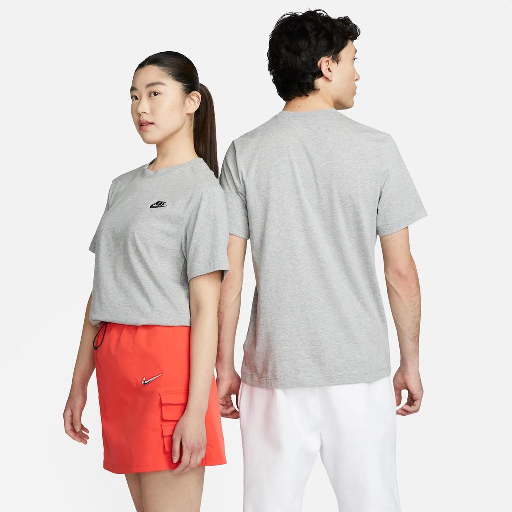 Nike Sportswear T Shirt Men's Dark Gray (Unisex) T-Shirts AR4997 | Dark Grey Heather