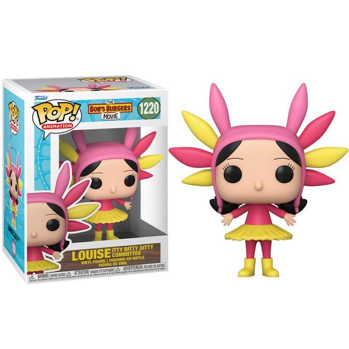 Figurine Pop! Vinyl - FUNKO - Louise Band Pop! Vinyl - 9 cm - Bras et jambes articulés - Rose