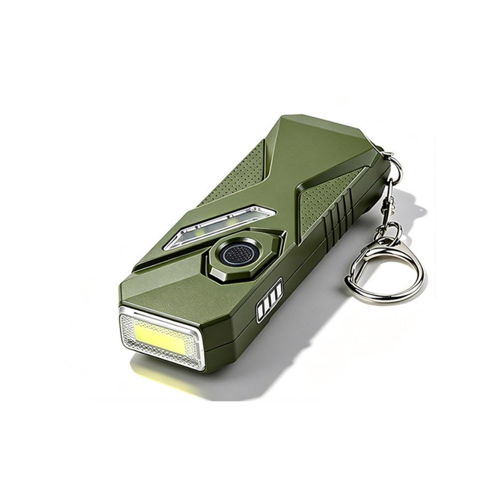 Double Front Lights Detection Lamp Rechargeable Mini Flashlight Atmosphere Lighting