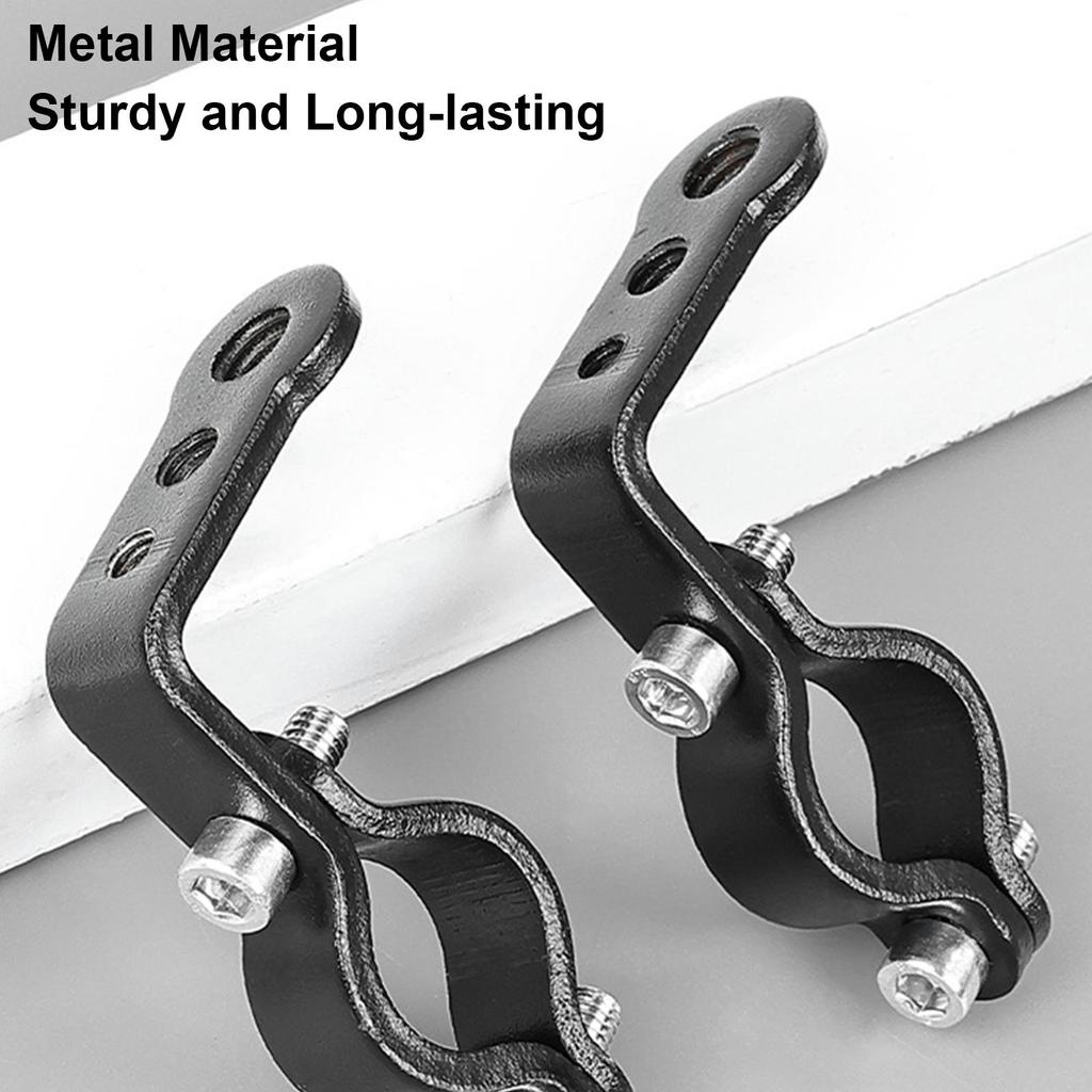 Scooter Spiegels Verlengstukken Motorfiets Stuur Accessoires Motorfiets Spotlicht Beugel Voor Koplamp Telefoon Navigatie Scooter