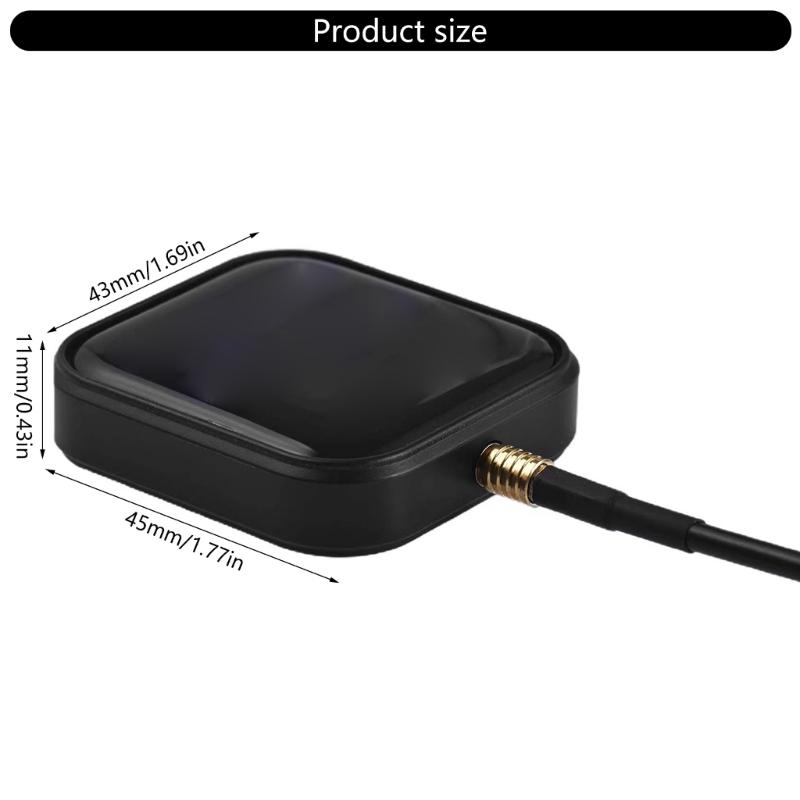 Plugs And Play USB DAB+ Adapter Receiver Signal Head Unit Player With Active Film Antenna For Car Radio High Sensitivity