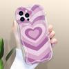 Cartoon Pattern Cream Texture Casing Wavy Edge Soft Silicone Cover Phone Case for IPhone Samsung Huawei Honor Xiaomi Redmi OPPO Realme Vivo Infinix