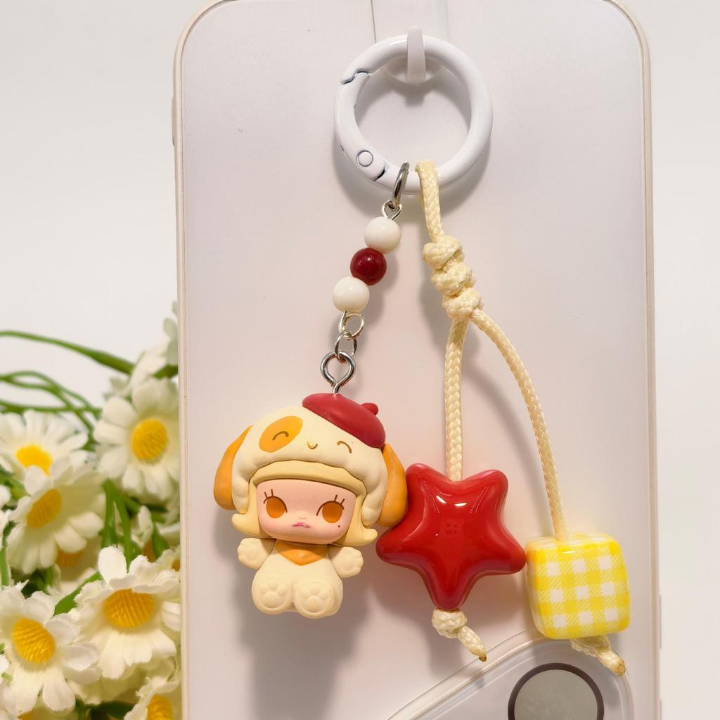 Pajama Series Cute Braided Phone Charm & Backpack Hugging Accessory